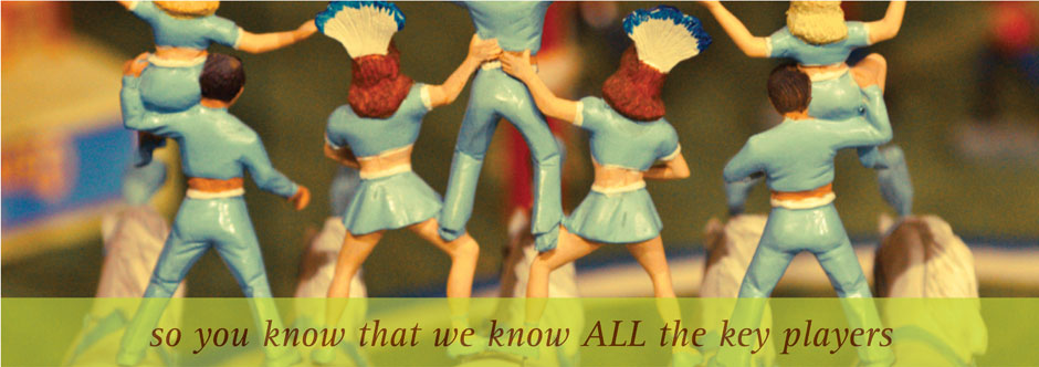 so you know that we know ALL the key players